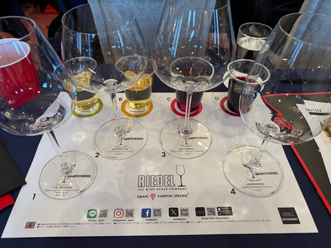 一杯のワインはグラスで変わる