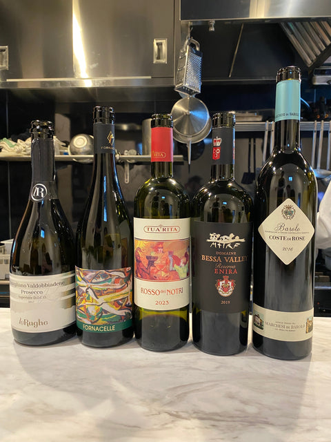 11月「Trattoria Marrone」と「Wine Bar 幸」による初のペアリングイベントを開催しました